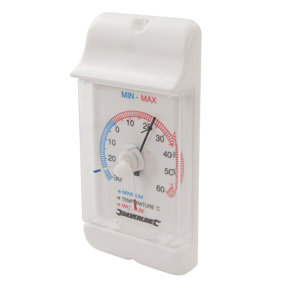 Silverline Min/Max Dial Thermometer -30° to +60°C 573268