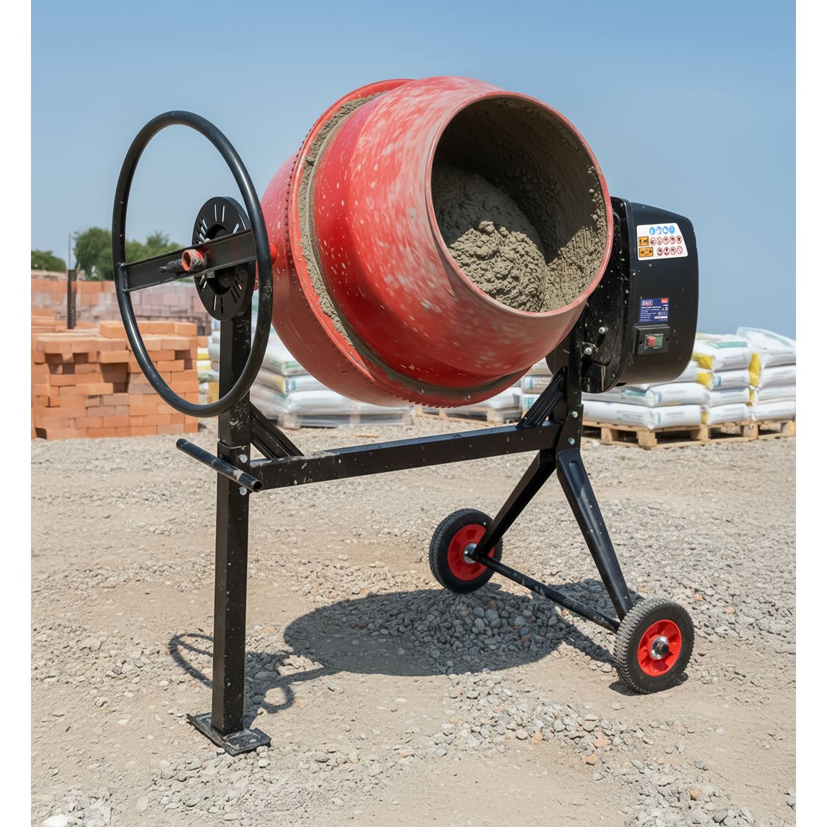 Sealey 125L Cement Mixer 550W