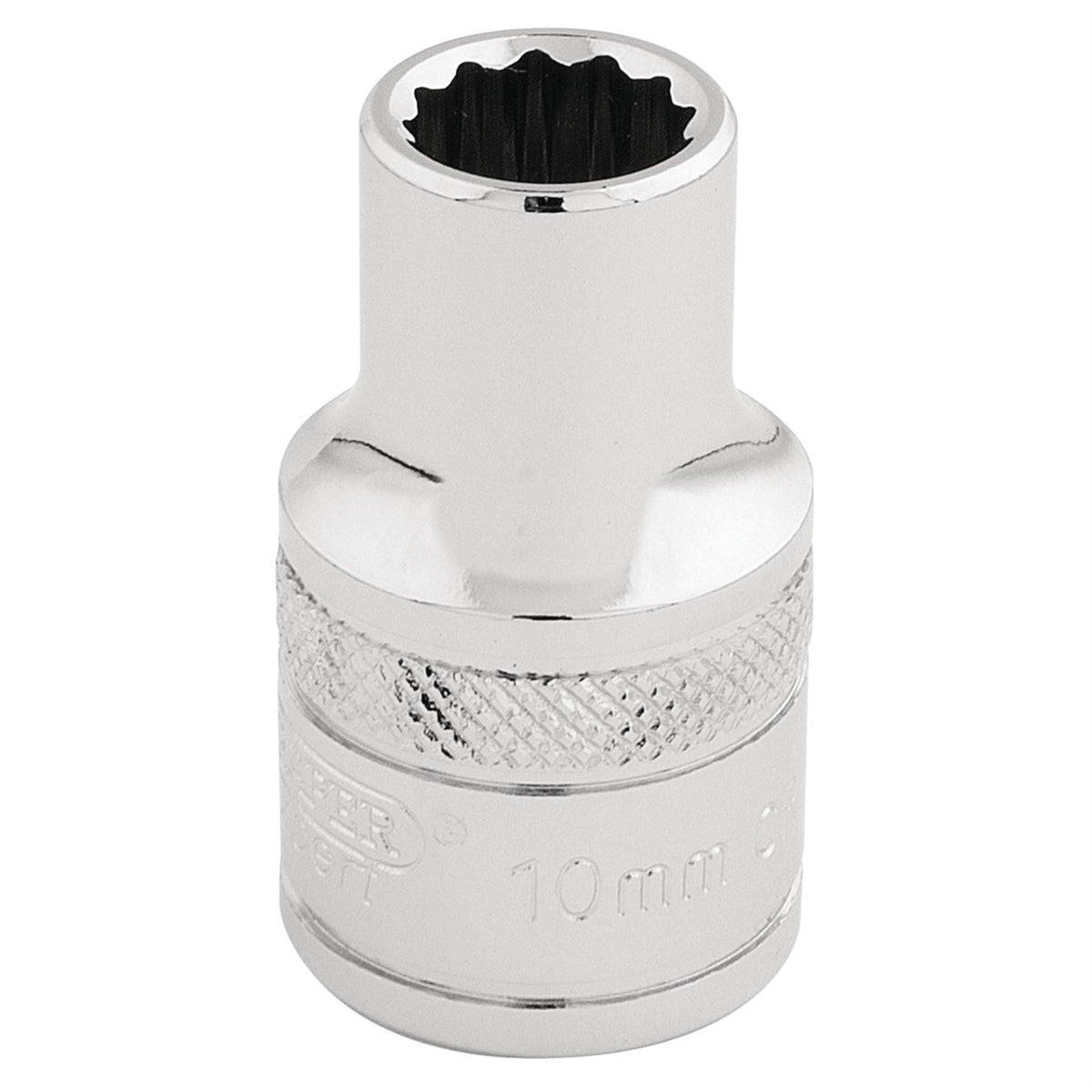 Draper Expert HI-TORQ® 12 Point Socket 1/2" Sq. Dr. 10mm 33093  White Rose Tools