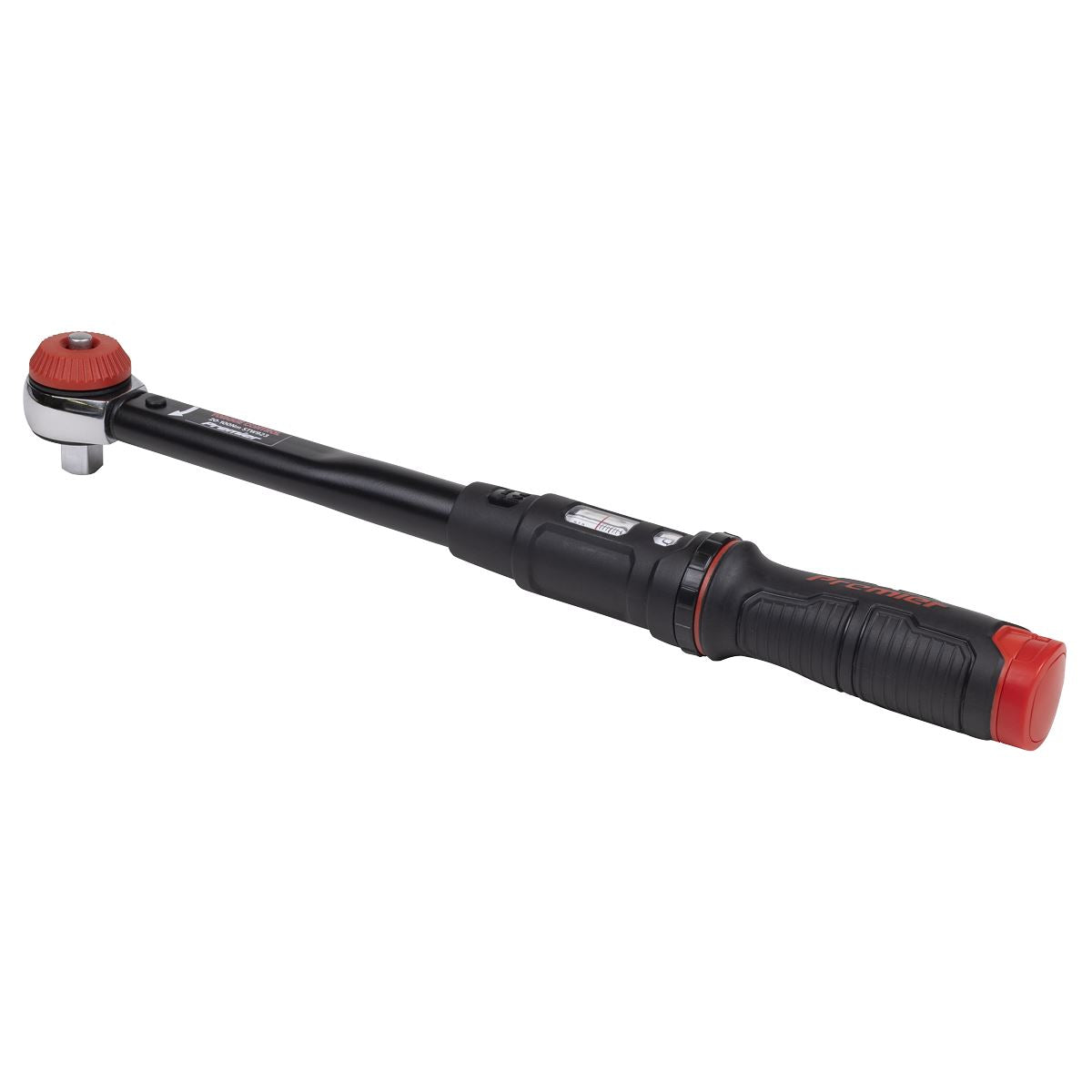 Sealey Premier Black Calibrated Micrometer Torque Wrench with 3/8"Sq Push-Through Drive 20-100Nm  White Rose Tools