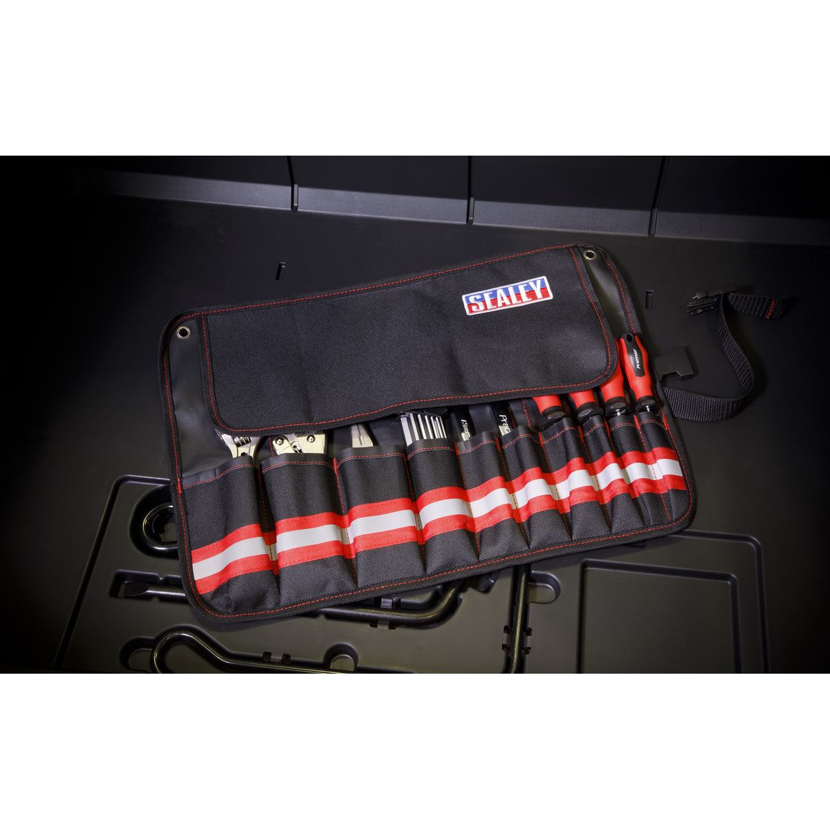 Sealey Tool Roll 10-Pocket 