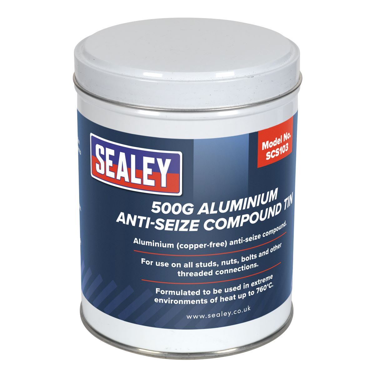 Sealey Aluminium Anti-Seize Compound 500g Tin 