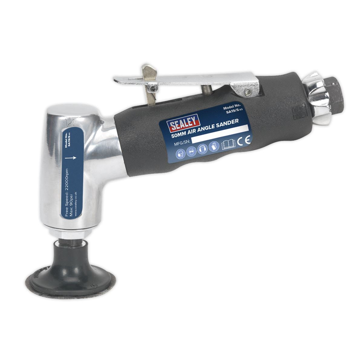 Sealey Air Angle Sander Ø50mm 