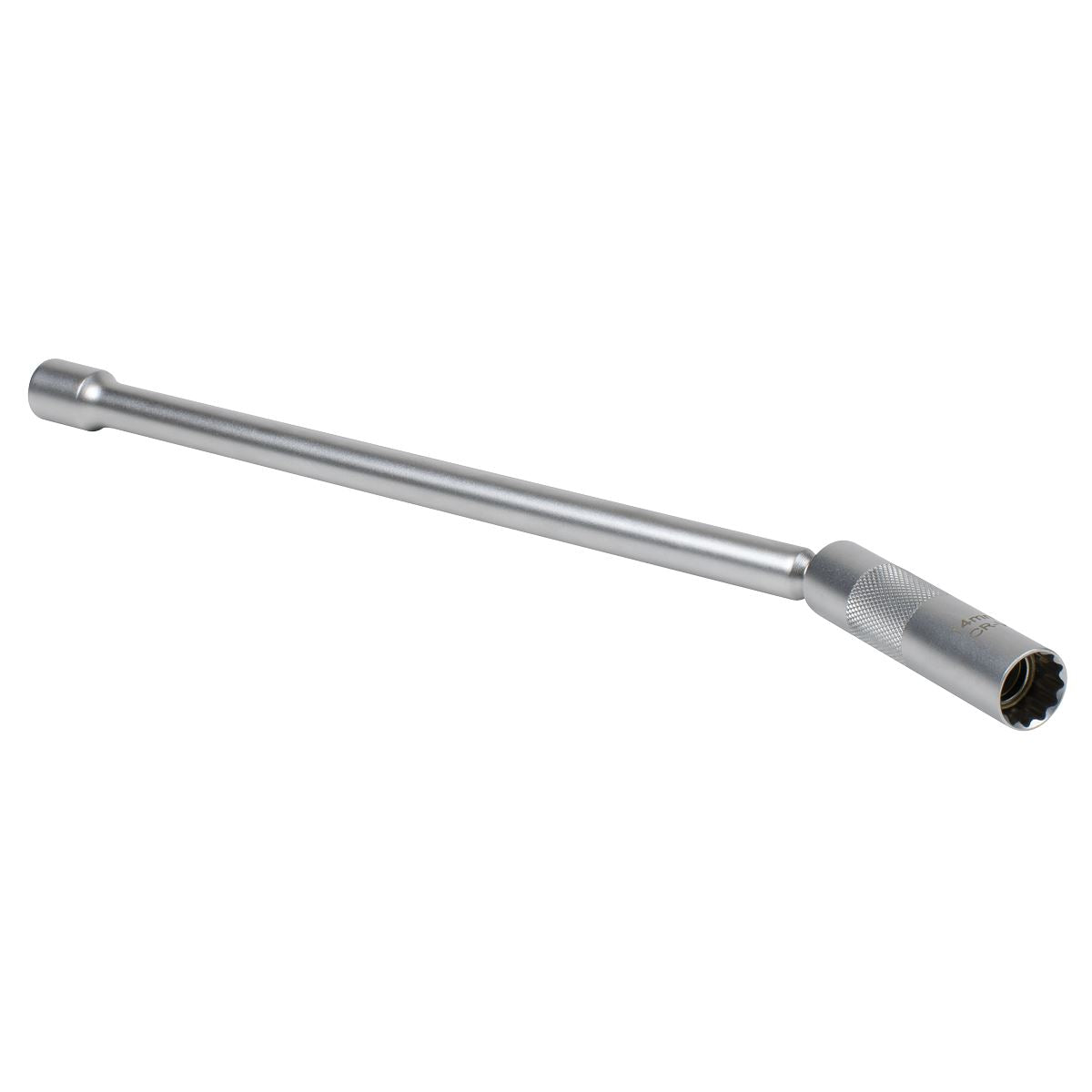 Sealey Spark Plug Socket with Universal Joint & Extension 3/8"Sq Drive 12-Point 14mm  White Rose Tools