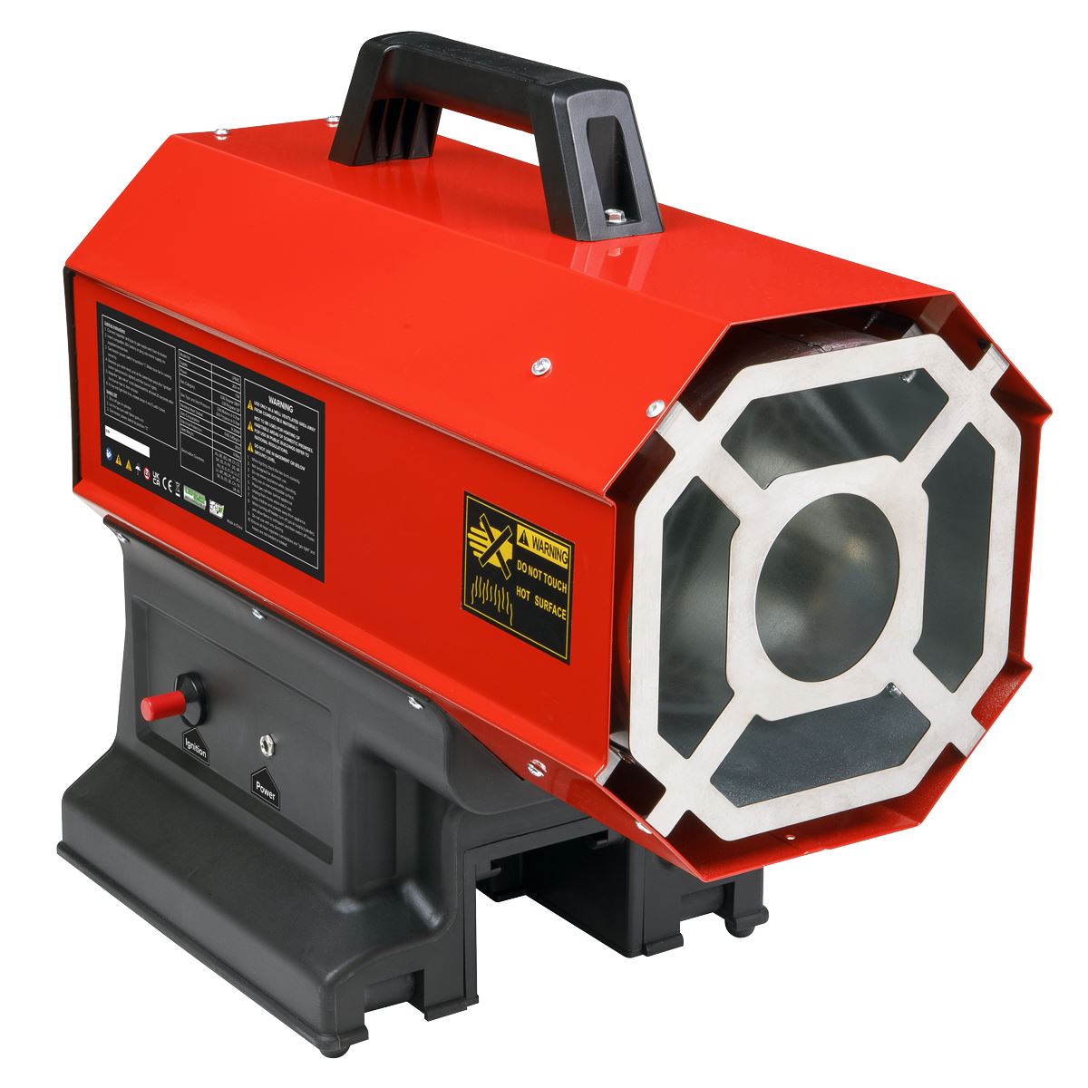 Sealey 230V with Cordless Option Space Warmer® Propane Heater 30,000-68,000Btu/hr (9-20kW) 
