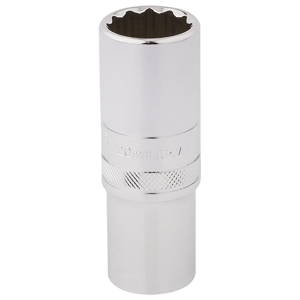 Draper Expert HI-TORQ® 12 Point Deep Socket 1/2" Sq. Dr. 20mm 33787  White Rose Tools