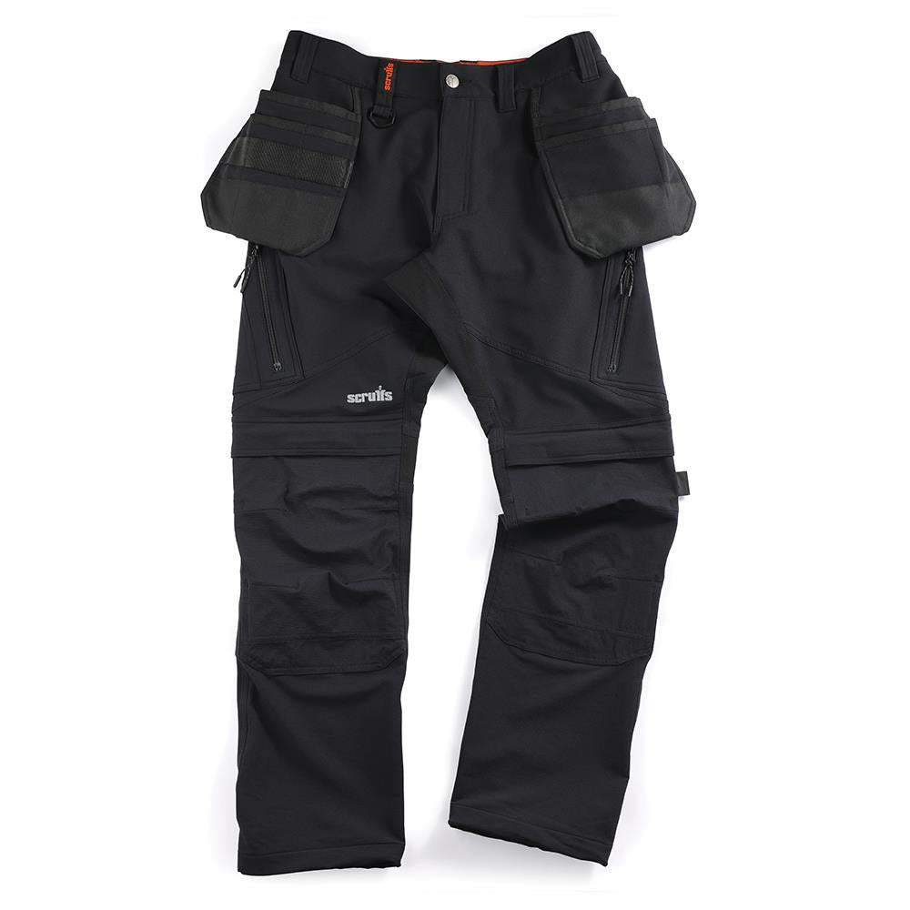 Scruffs Tech Holster Trousers Black - Choose Size