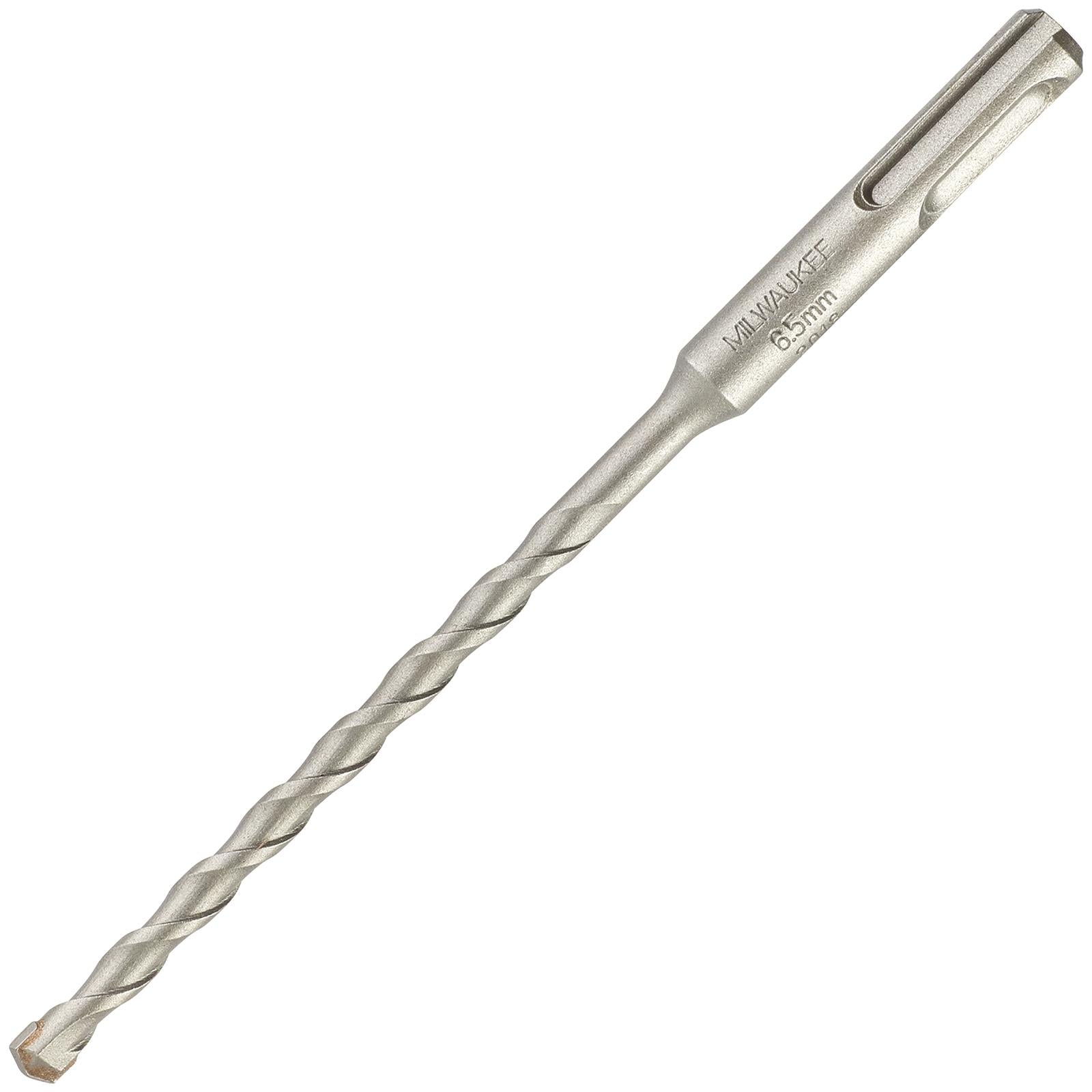 Milwaukee SDS Plus Contractor Hammer Drill Bits 2 Cut 
