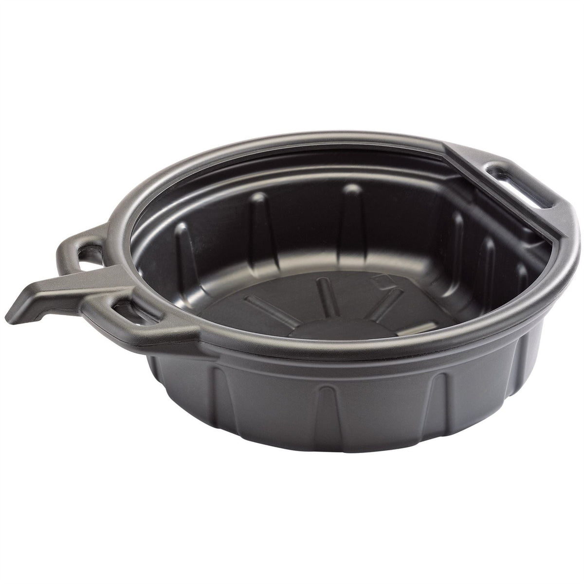 Draper Fluid Drain Pan 16L Black 23258  White Rose Tools