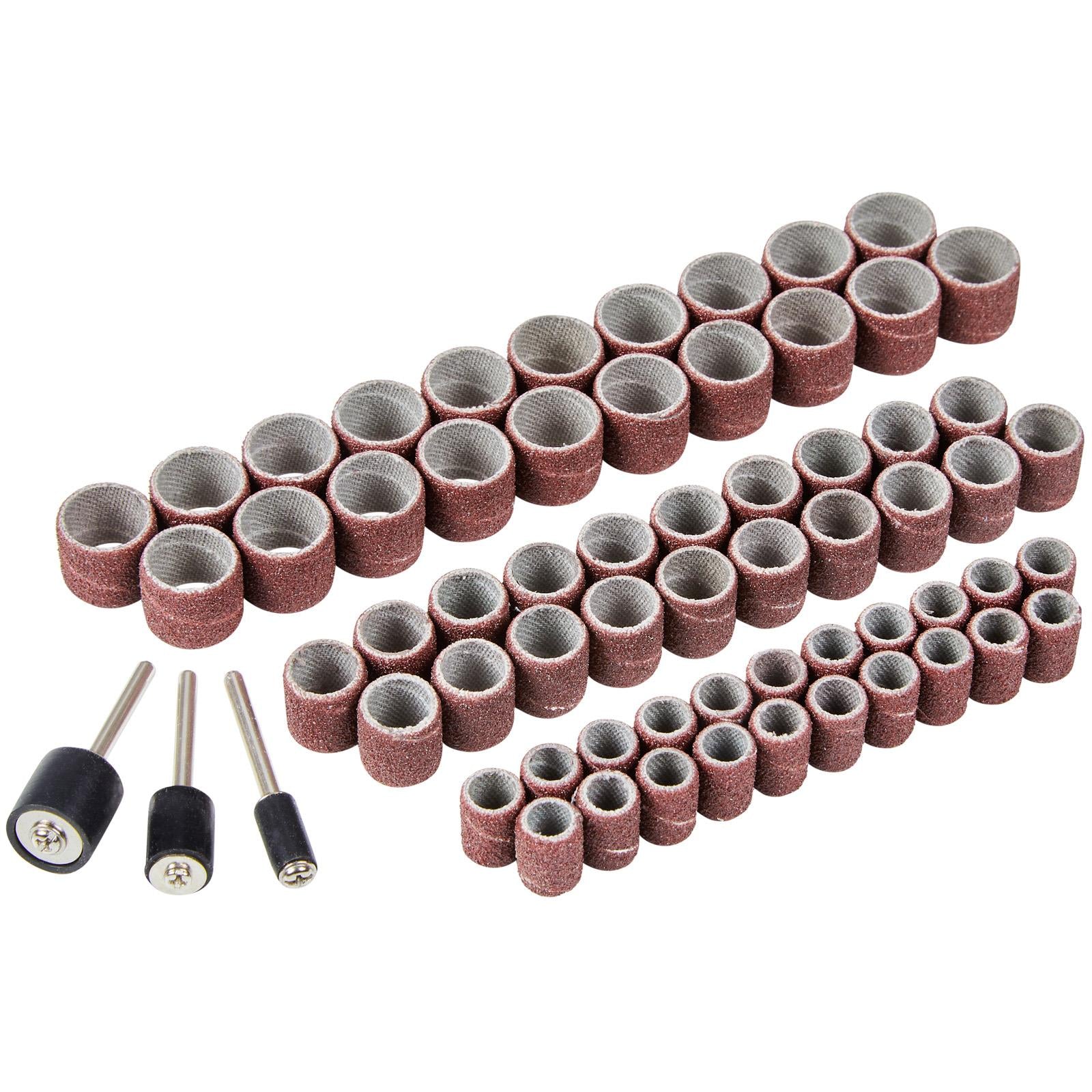 BlueSpot Sanding Rotary Tool Accessory Set 63 Piece