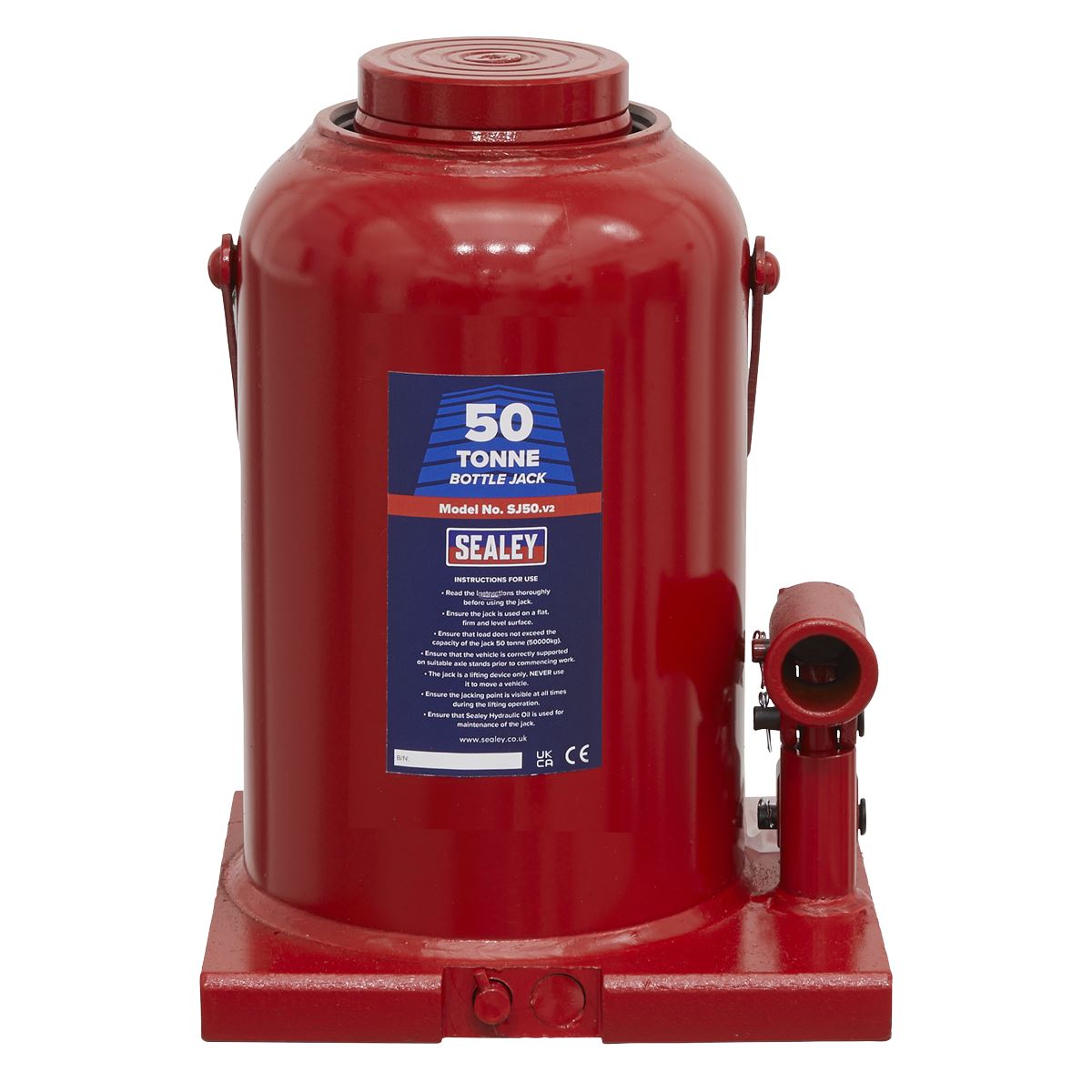 Sealey Bottle Jack 50 Tonne