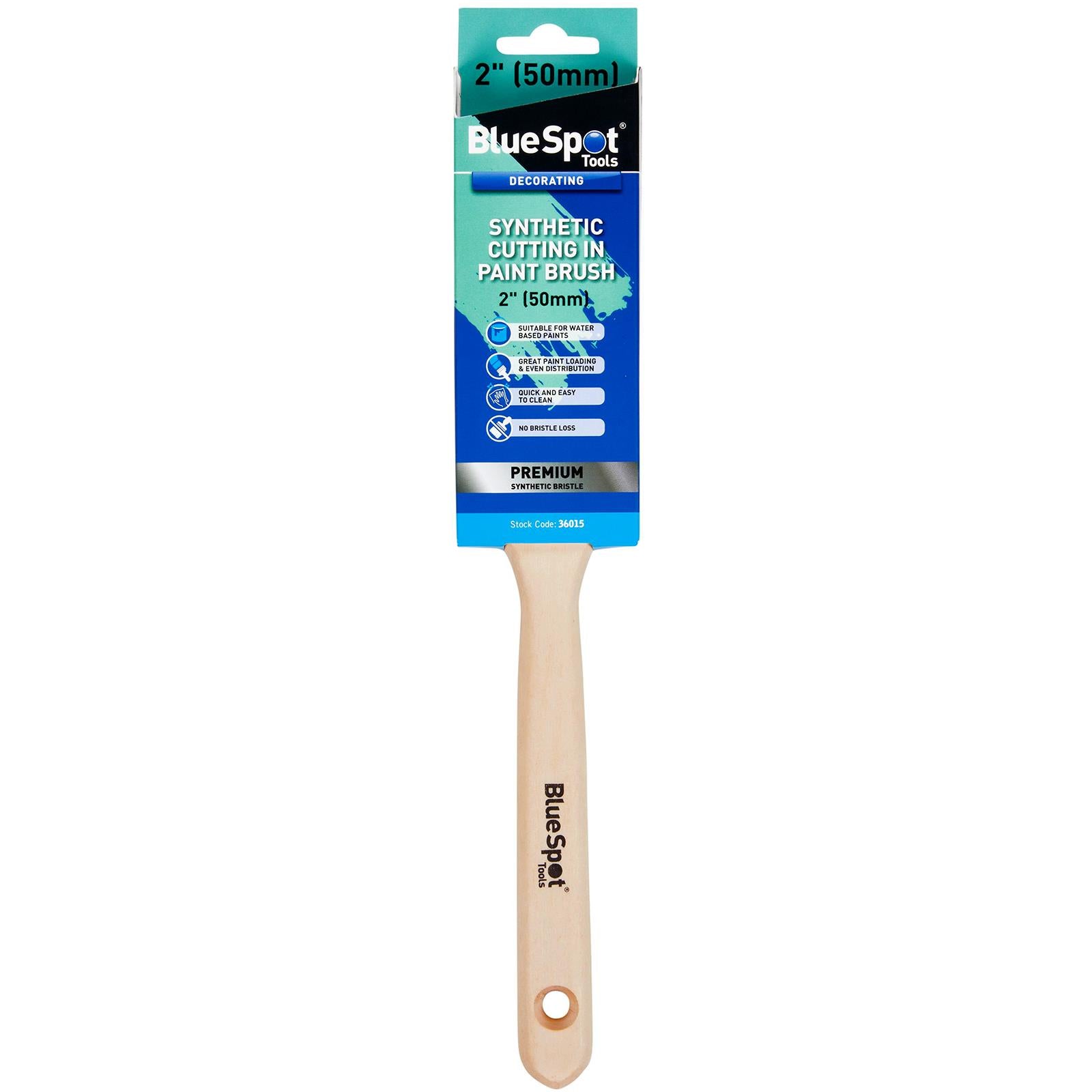 BlueSpot Synthetic Cutting In Paint Brush 2" (50mm)
