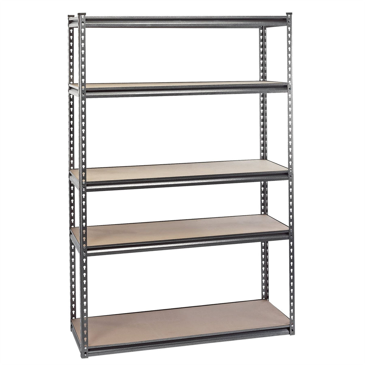 Draper Expert Quality Heavy Duty Steel Shelving Unit 5 Shelves L1220 x W610 x H1830mm 52958  White Rose Tools