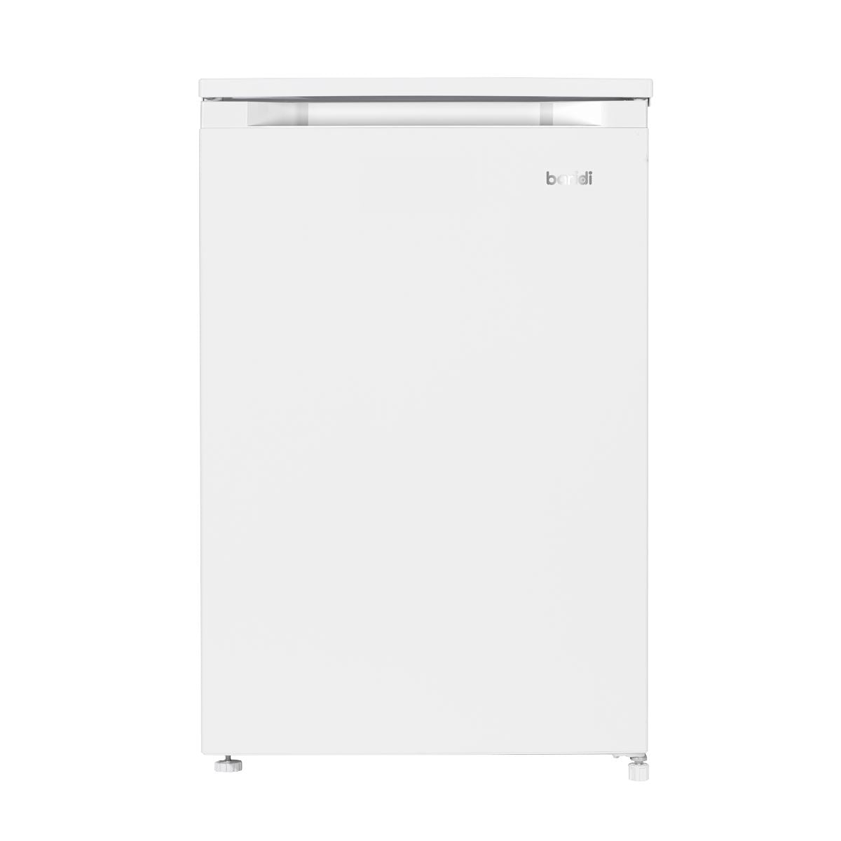 Baridi 55cm Undercounter Freezer with Adjustable Thermostat 85L - White  White Rose Tools