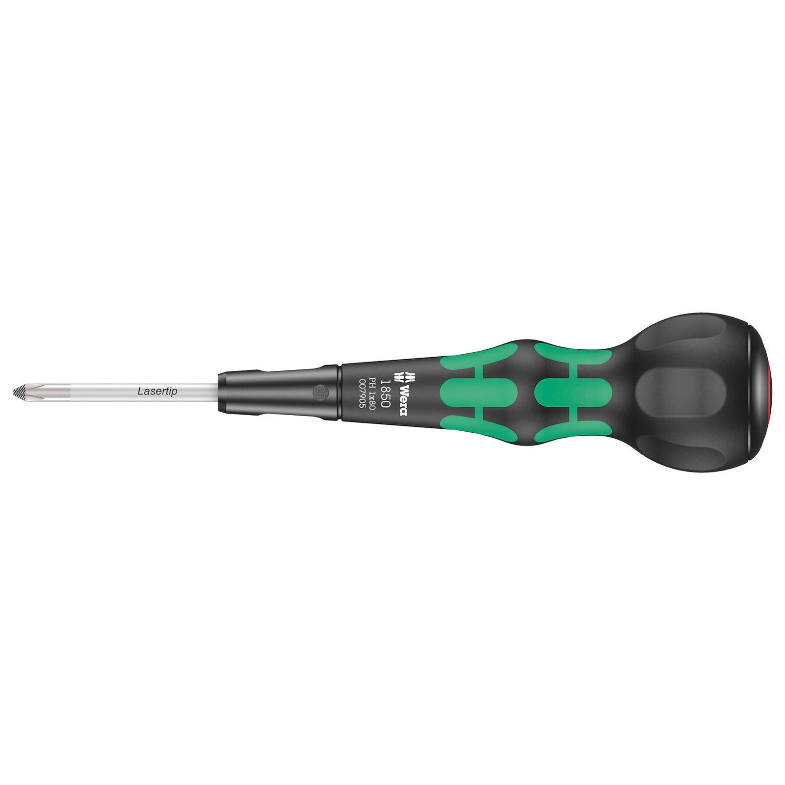 Wera Ball Grip Screwdriver Kraftform Handle Phillips Slotted Pozi - Choose Size  White Rose Tools
