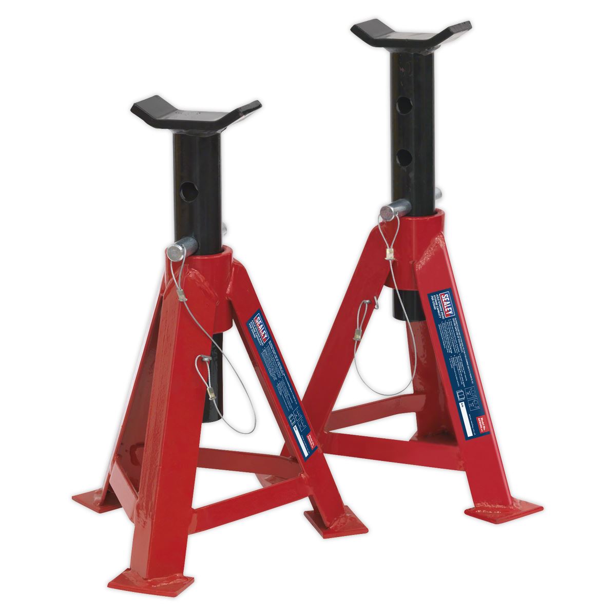 Sealey Axle Stands (Pair) 5 Tonne Capacity per Stand 
