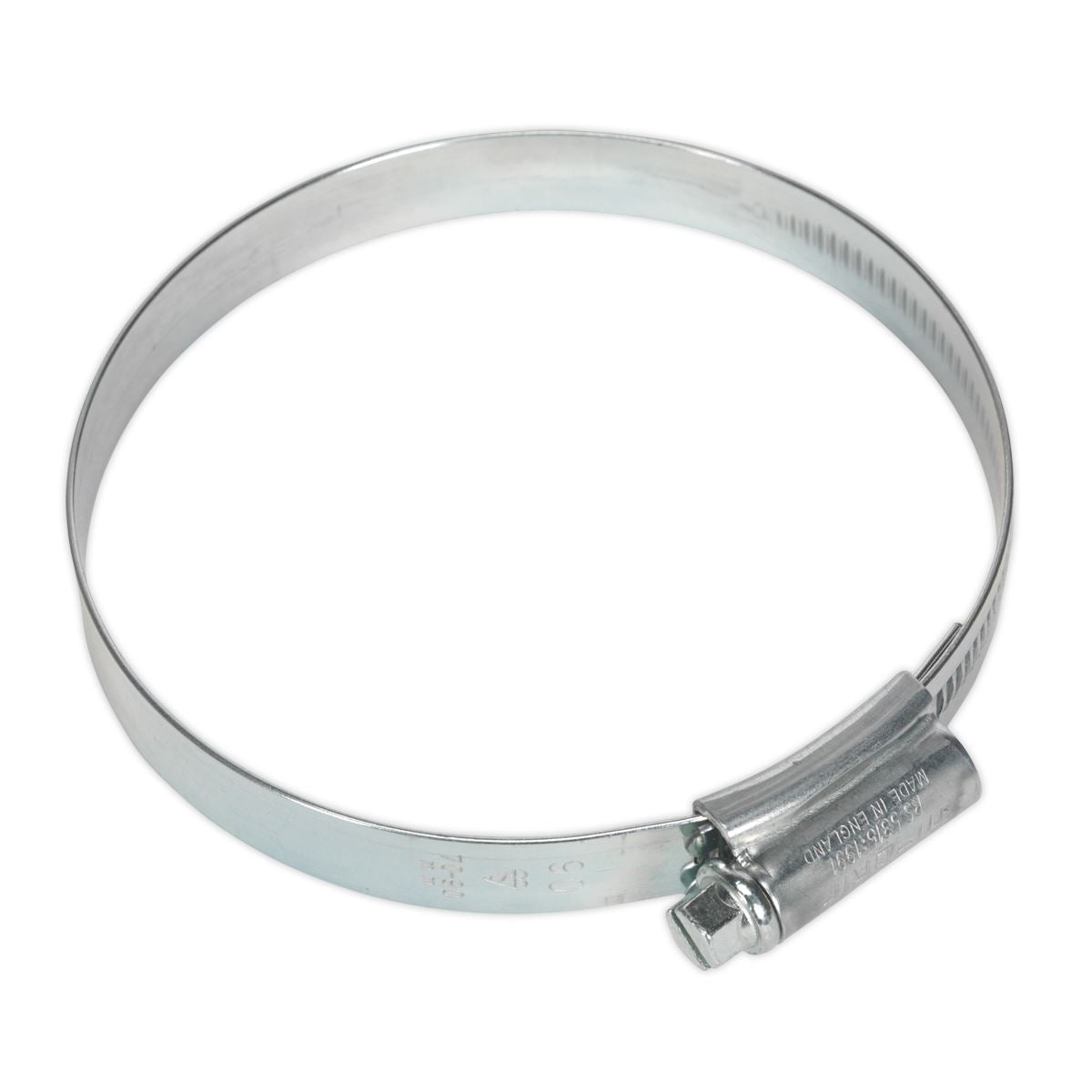 Sealey 10 Pack Hi-Grip Hose Clips (70-90mm x 12mm)