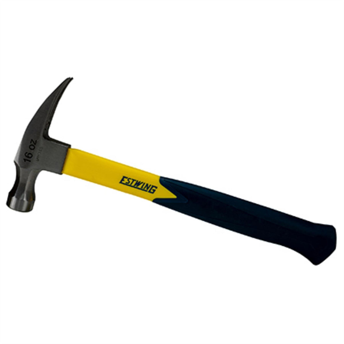 Estwing EMRF16S Sure Strike Straight Claw Hammer with Fibreglass Handle 16oz/453g 24081  White Rose Tools