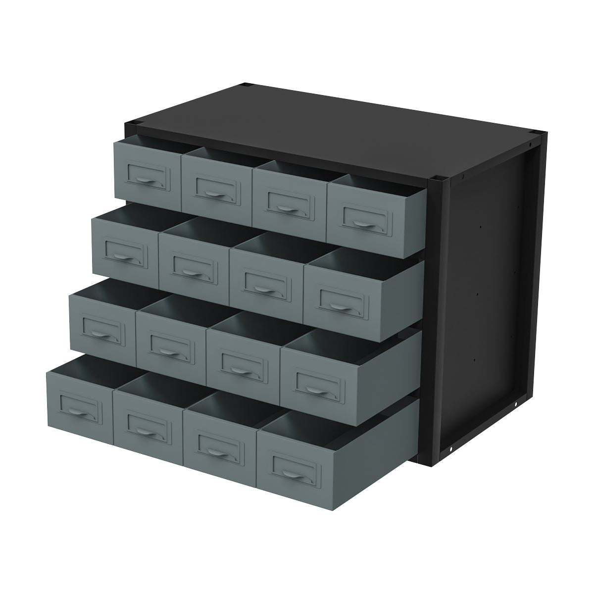 Sealey Modular Racking Mid Unit 16 Small Drawers 580mm  White Rose Tools