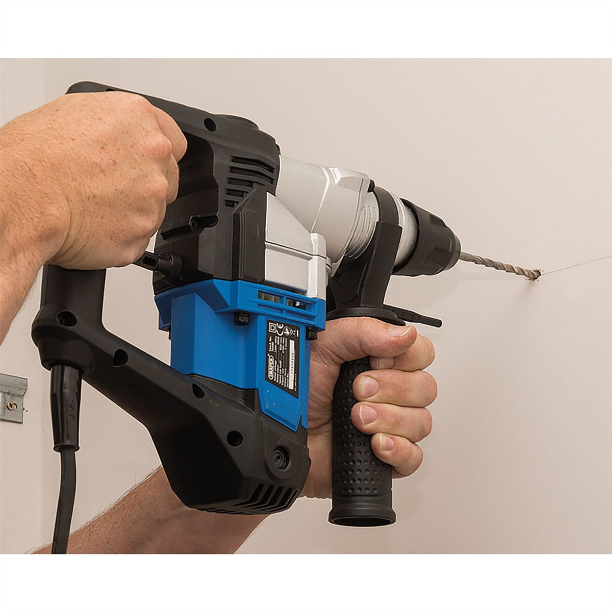 Draper Storm Force 230V SDS+ Rotary Hammer Drill 900W 76490  White Rose Tools