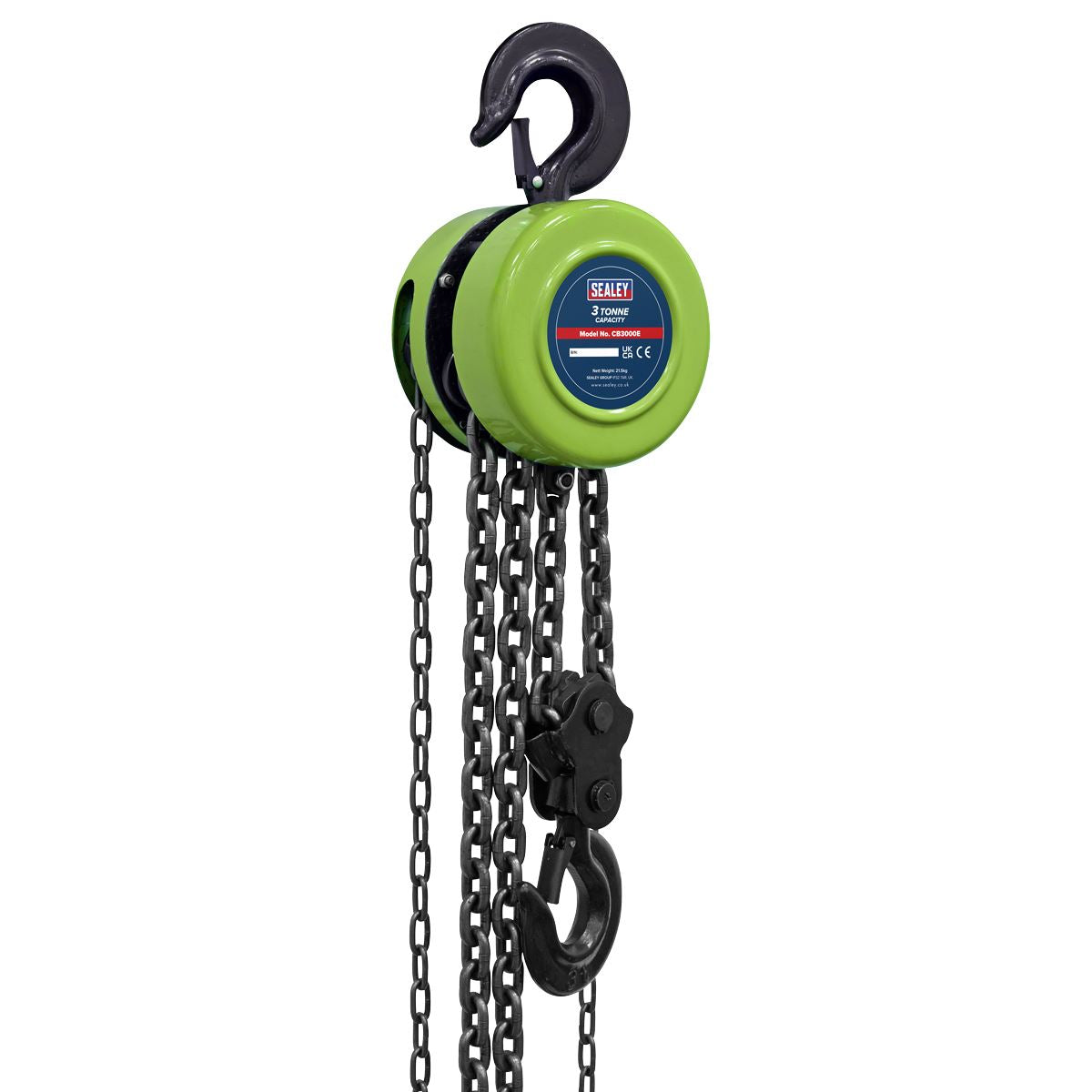 Sealey 3m Chain Block 3 Tonne 