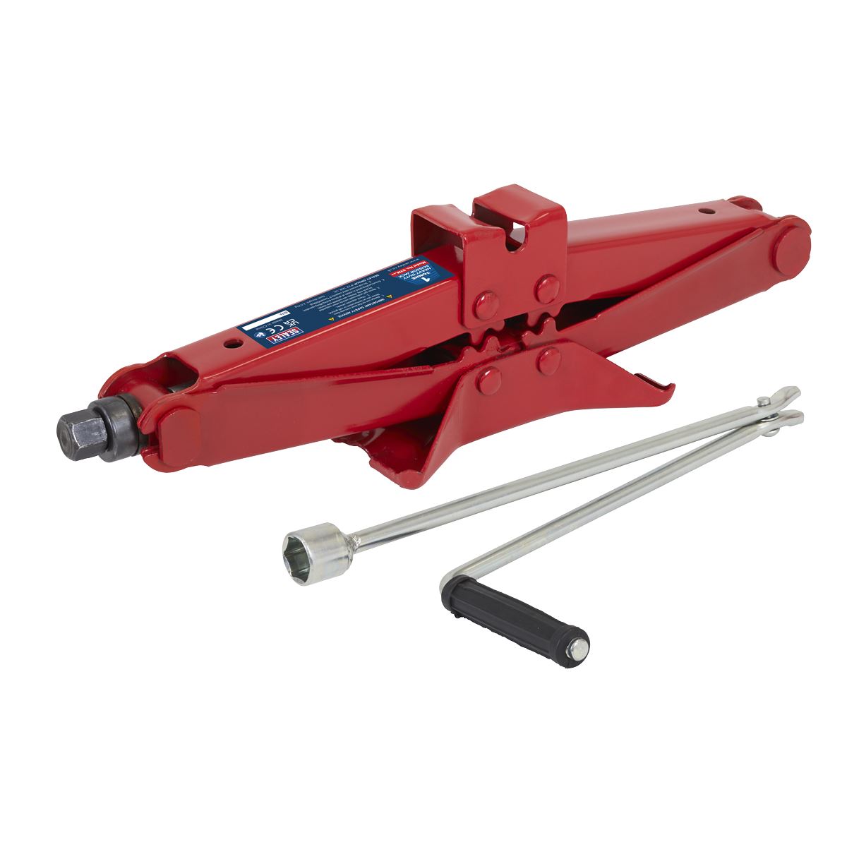 Sealey Heavy-Duty Scissor Jack 1 Tonne 
