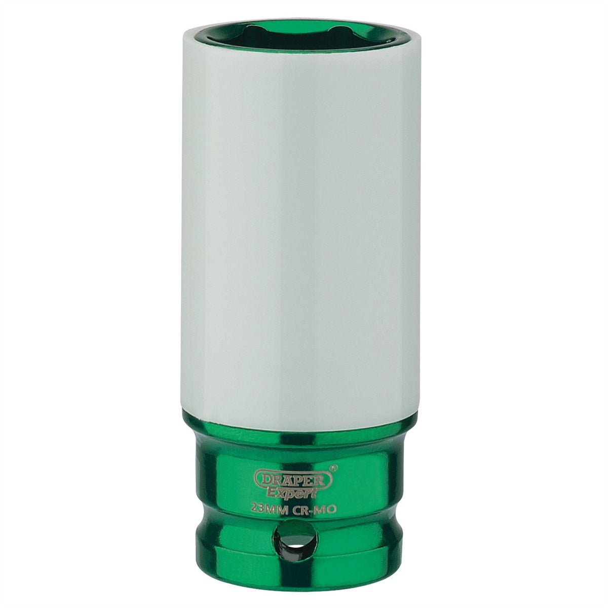 Draper Expert HI-TORQ® Wheel Nut Socket for Alloy Wheels 1/2" Sq. Dr.  (23mm) 83033  White Rose Tools