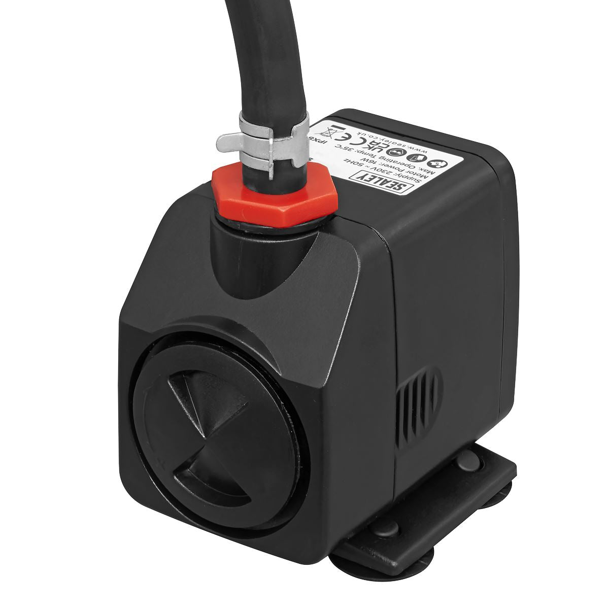 Sealey Portable Bucket Parts Washer with Brush 14L  White Rose Tools