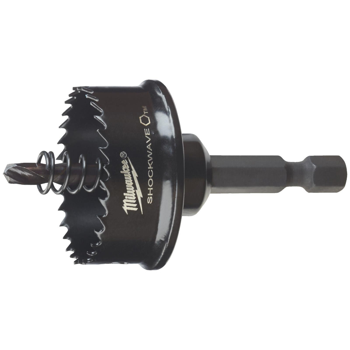 Milwaukee SHOCKWAVE Impact Duty Holesaw - Choose Size  White Rose Tools