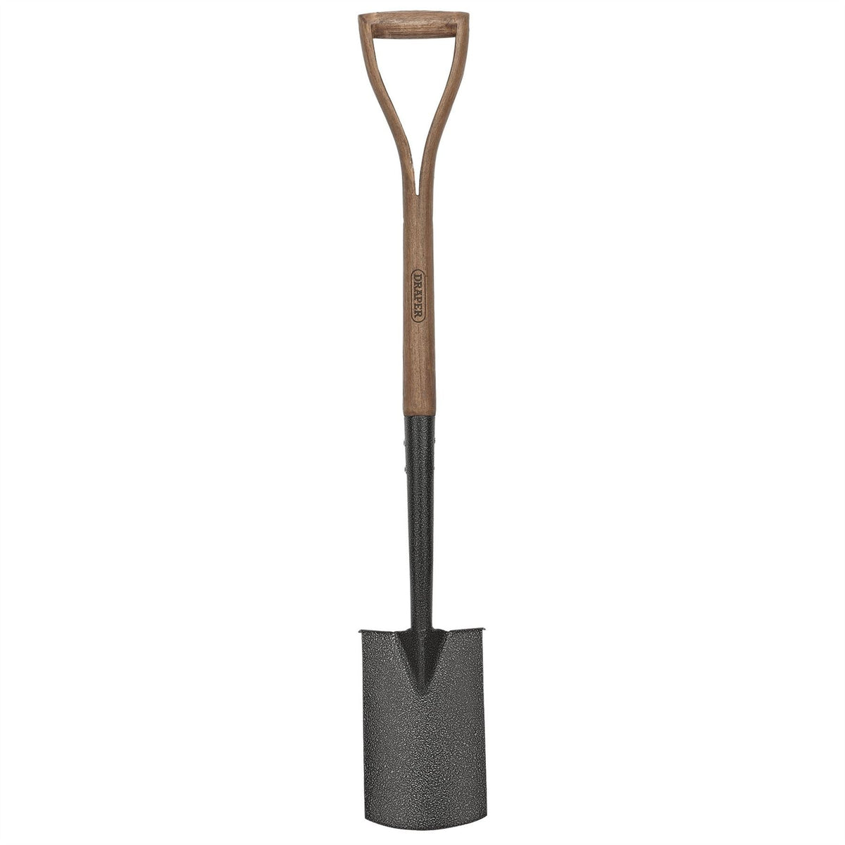 Draper Carbon Steel Border Spade with Ash Handle 14305  White Rose Tools