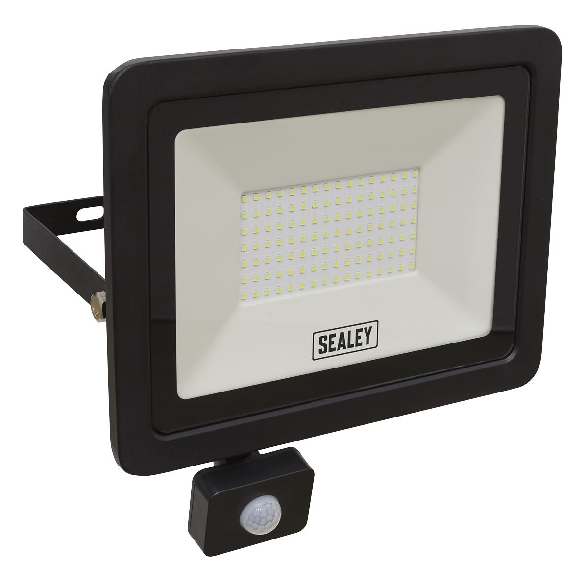 Sealey Extra-Slim Floodlight with PIR Sensor 100W SMD LED 