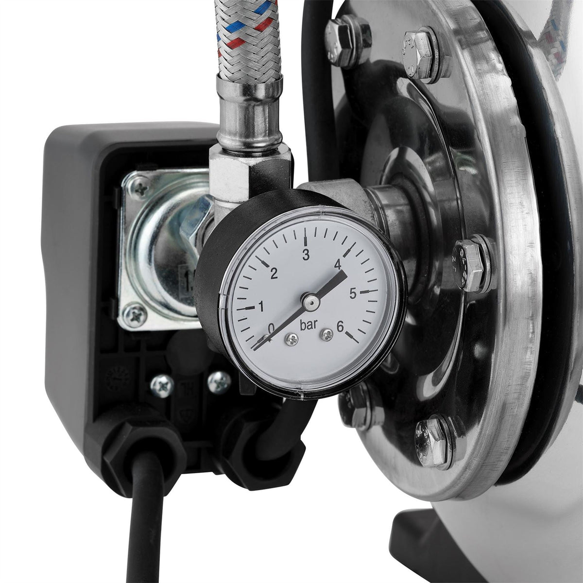 Draper 230V Stainless Steel Booster Pump 50L/min 800W 27483  White Rose Tools