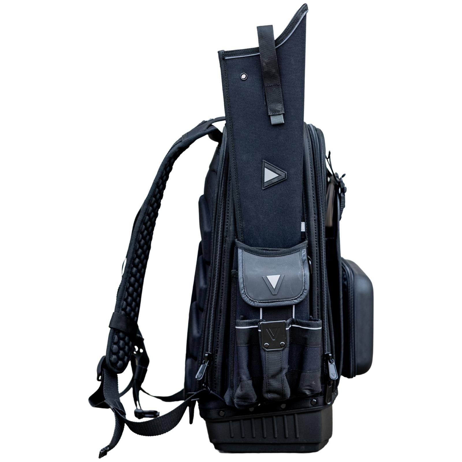 Velocity Rogue 55 Carpenter Backpack - Shadow Black - Connect Compatible BP-55-S  White Rose Tools