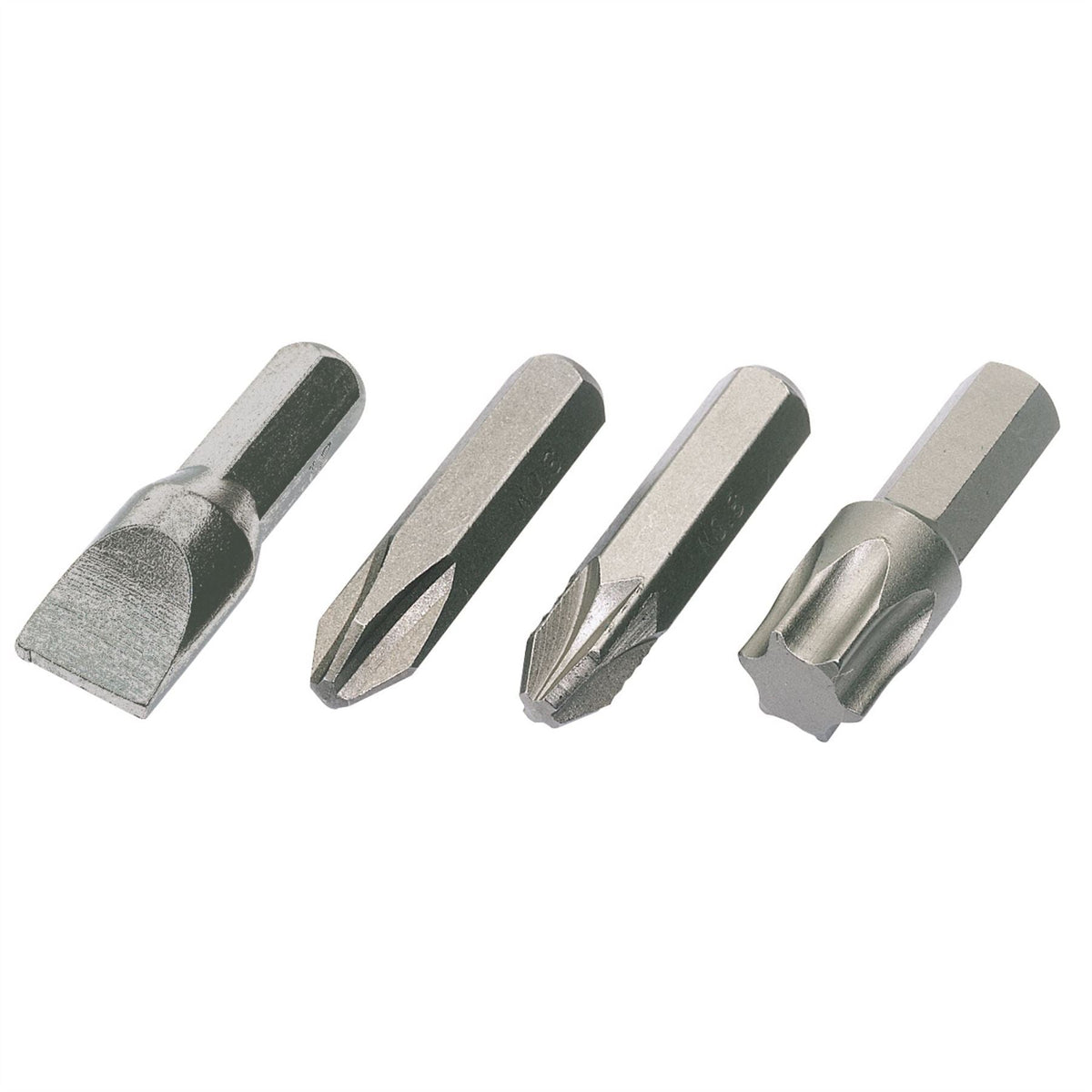Draper Plain Slot Impact Screwdriver Bit 8mm 30904  White Rose Tools