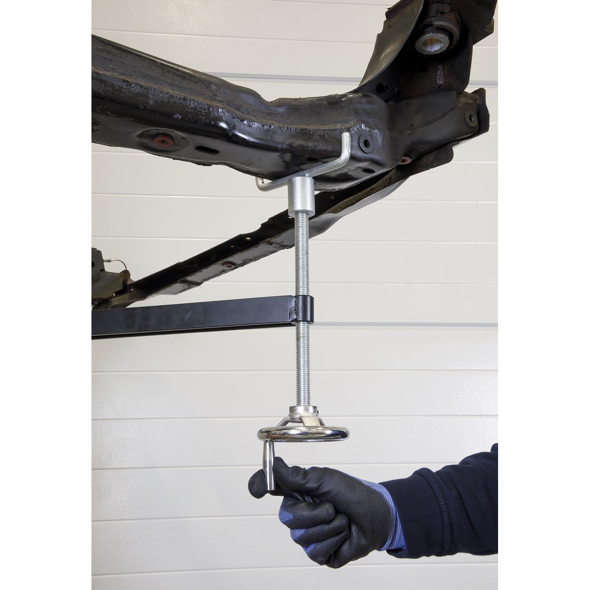 Sealey Subframe Cradle & 500kg Transmission Jack Combo