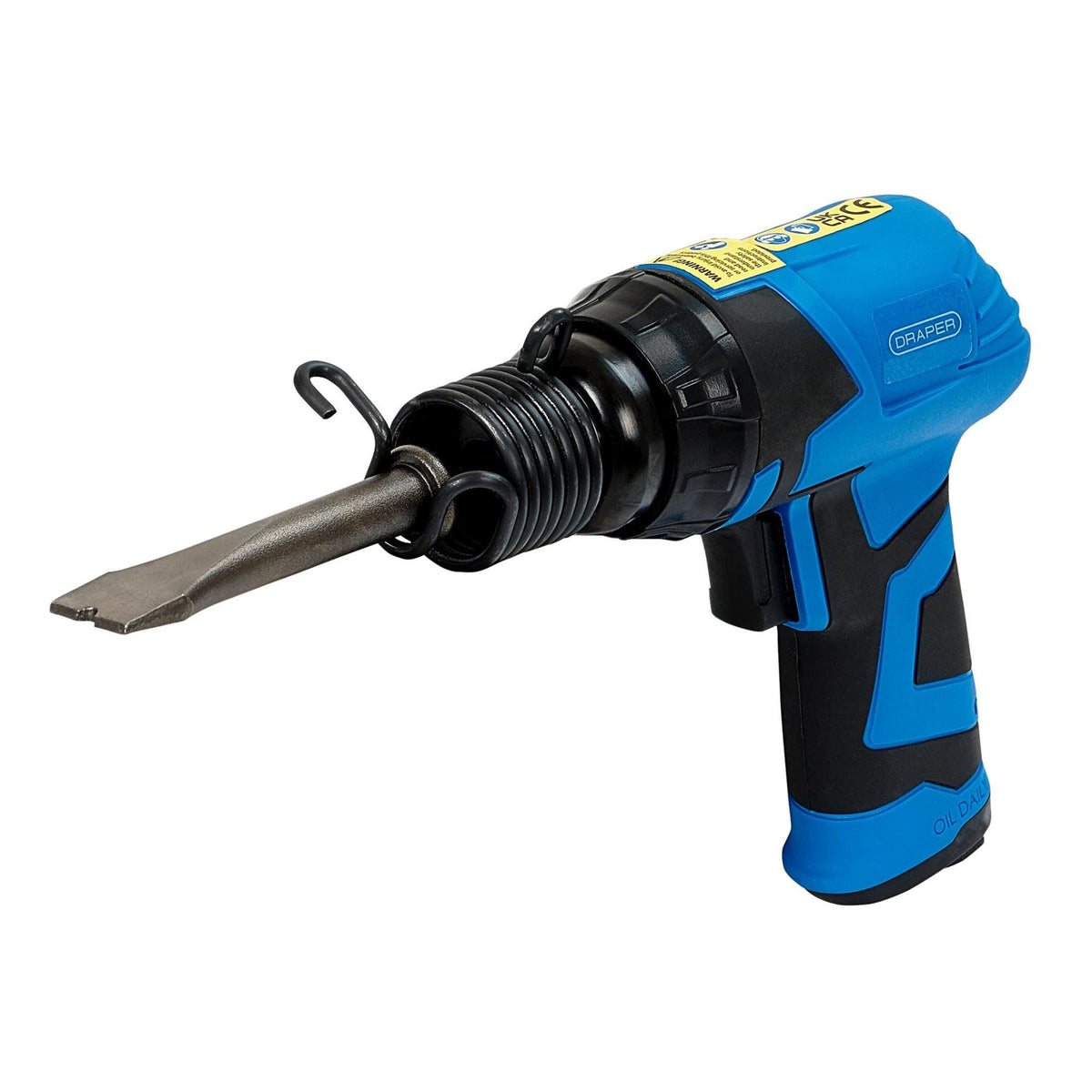 Draper Air Hammer and Chisel Kit (7 Piece) 65142  White Rose Tools