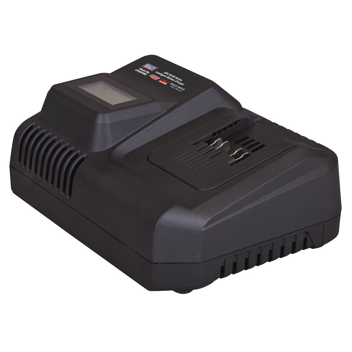 Sealey Intelligent Battery Charger 20V SV20 Series Lithium-ion  White Rose Tools