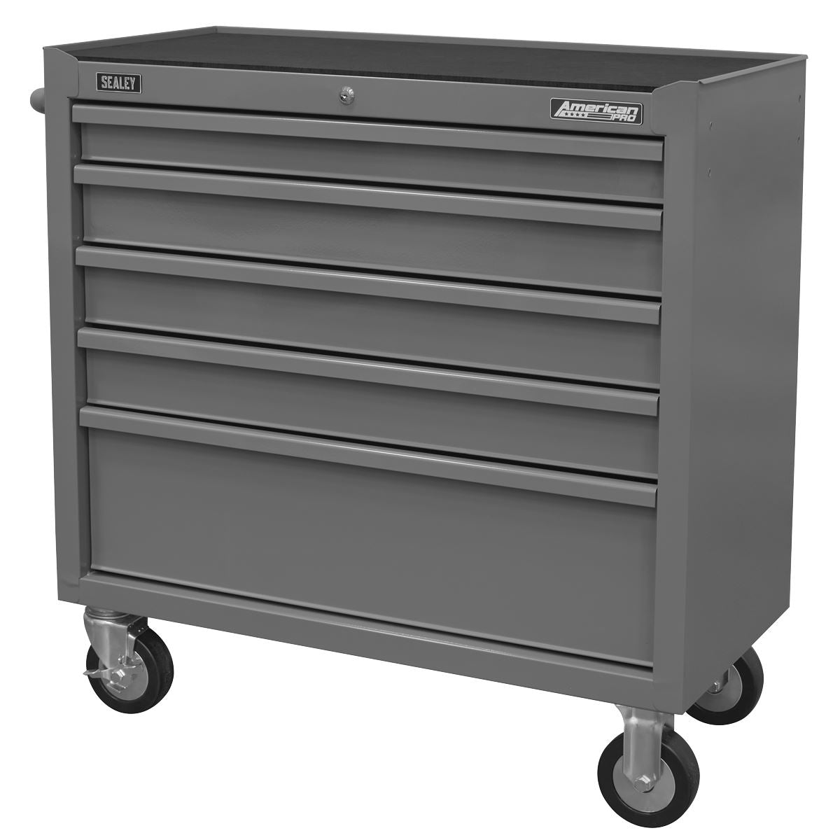 Sealey American PRO® Rollcab 5 Drawer - Grey  White Rose Tools