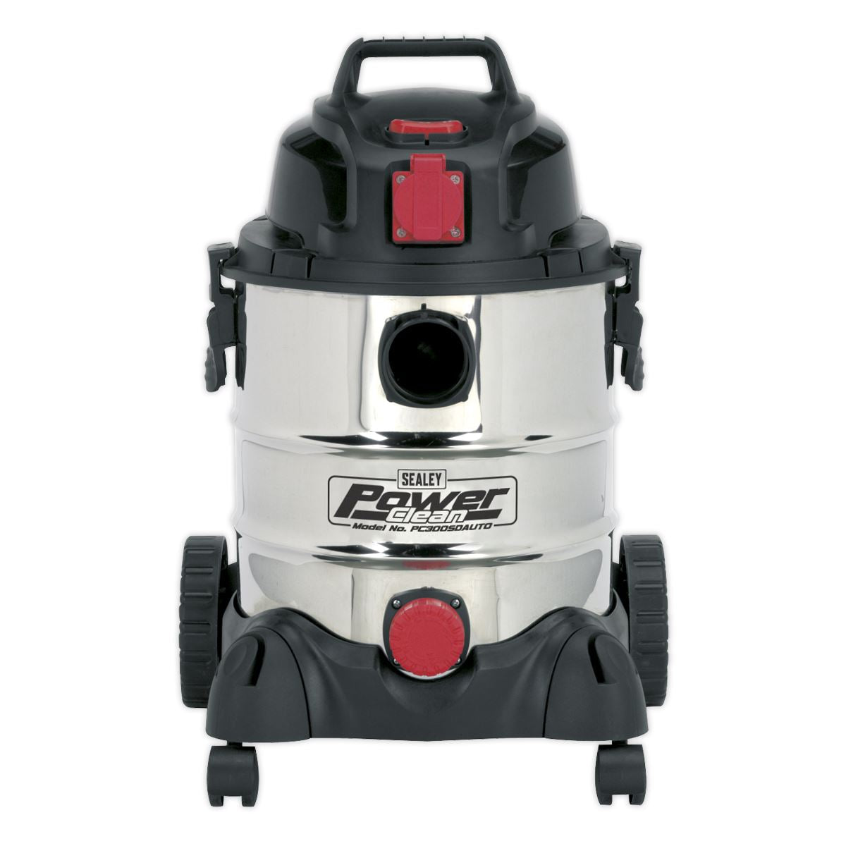 Sealey Vacuum Cleaner Industrial 20L 1400W/230V Stainless Drum Auto Start 
