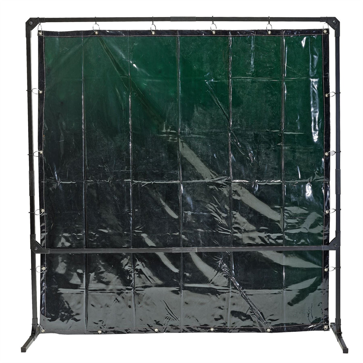 Draper Welding Curtain with Metal Frame 6' x 6' 28406  White Rose Tools