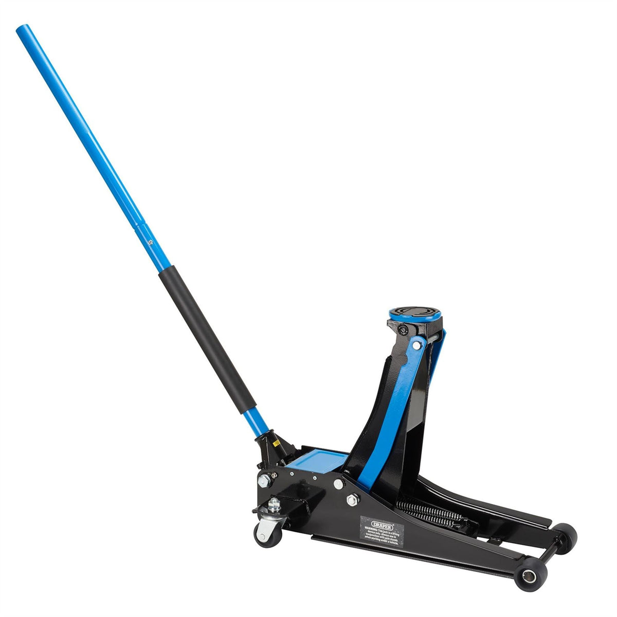 Draper Trolley Jack 2.25 Tonne Blue 28465  White Rose Tools
