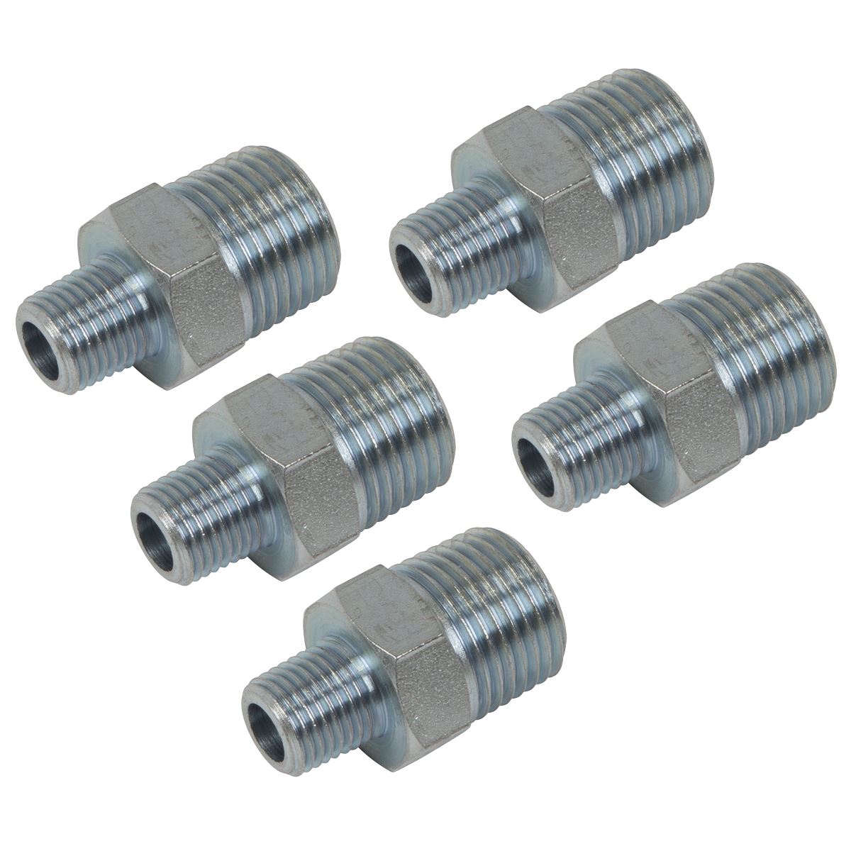 PCL Reducing Union 1/2"BSPT to 1/4"BSPT - Pack of 5 