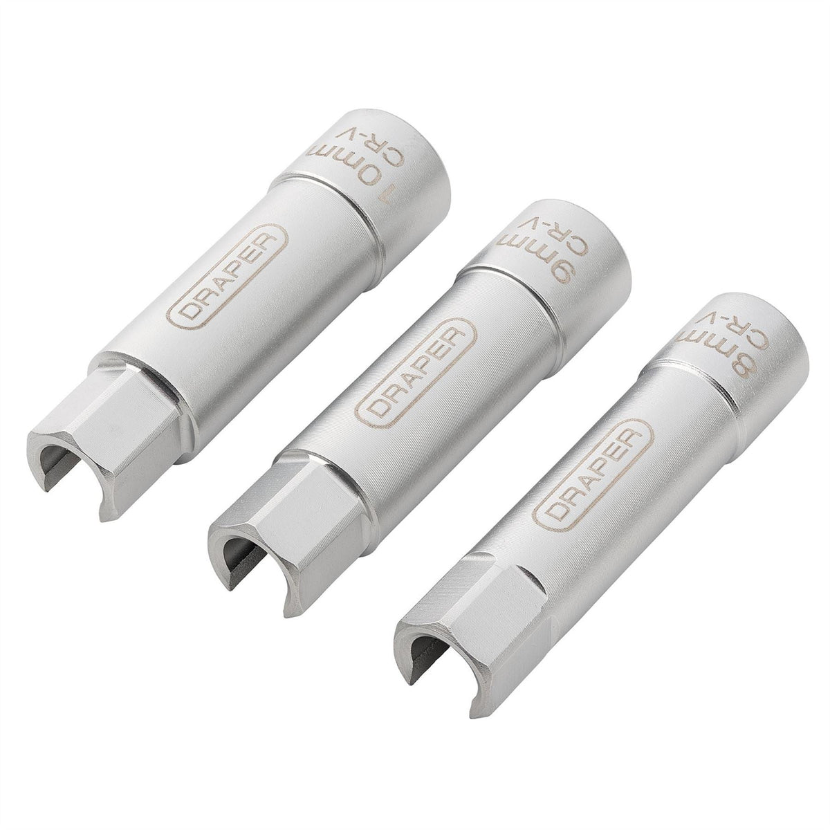 Draper Glow Plug Socket Set (3 Piece) 31813  White Rose Tools