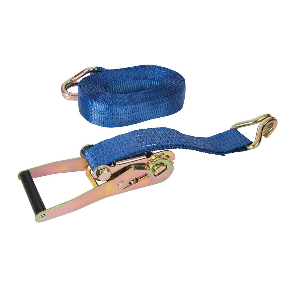 Silverline Ratchet Tie Down Strap Cargo Lash J-Hook 3900-4750kg