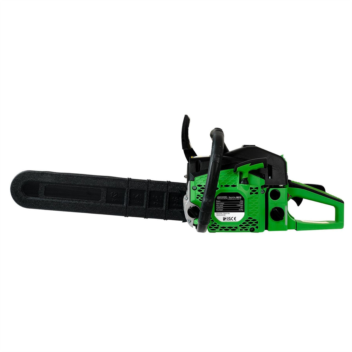Draper Petrol Chainsaw 45cc 450mm/18" 30273  White Rose Tools