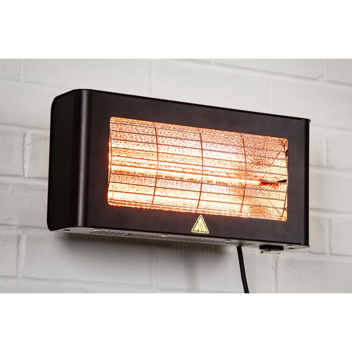 Sealey Infrared Quartz Heater - Wall Mounting 1.2W/230V