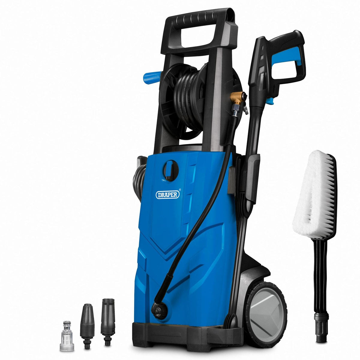 Draper 230V Pressure Washer 2200W 165bar 98677  White Rose Tools