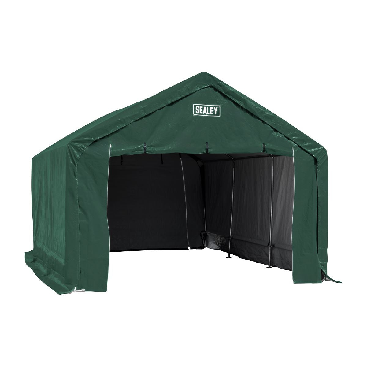 Sealey Car Port Shelter 4 x 6 x 3.05m  White Rose Tools