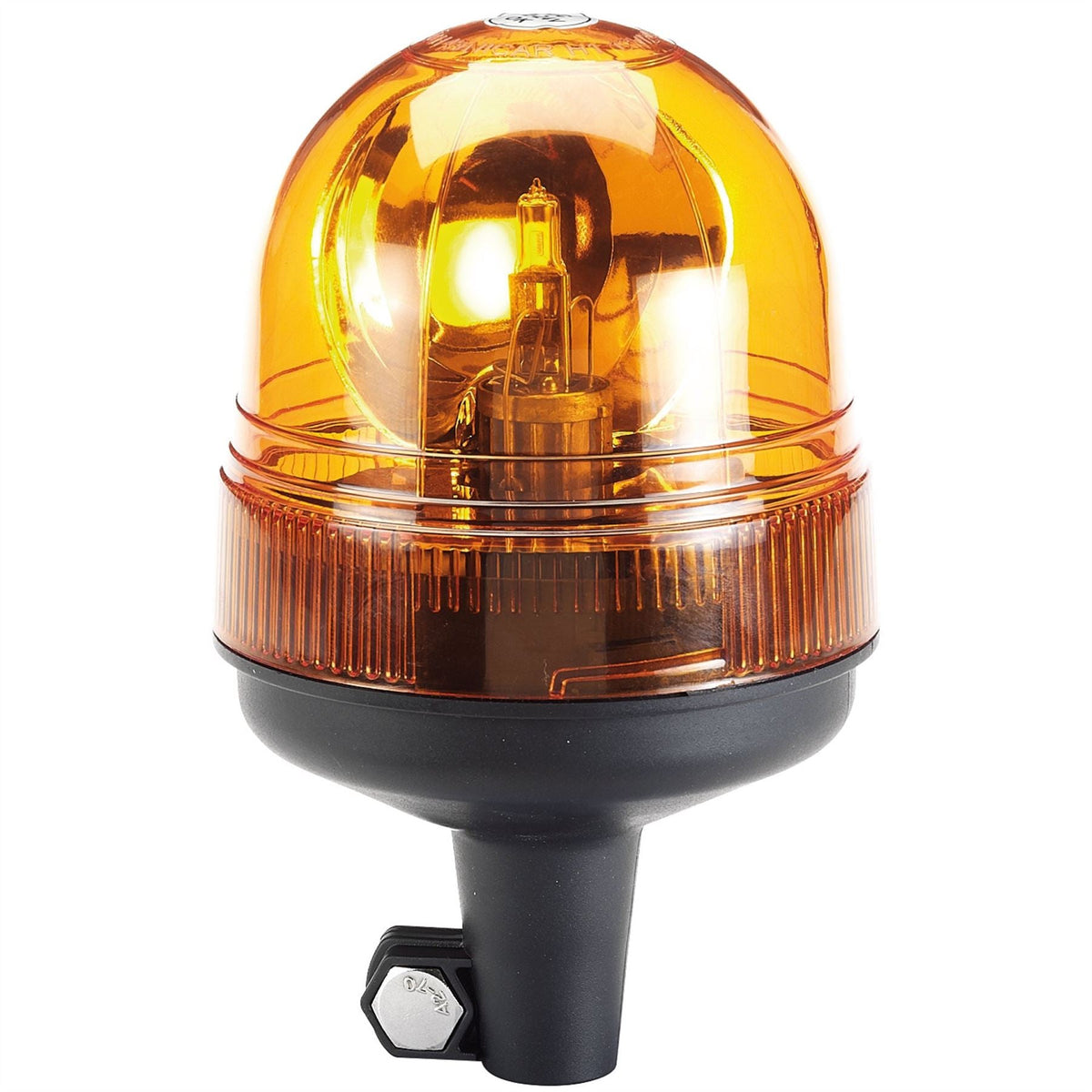 Draper 12/24V Spigot Base Rotating Beacon 63879  White Rose Tools