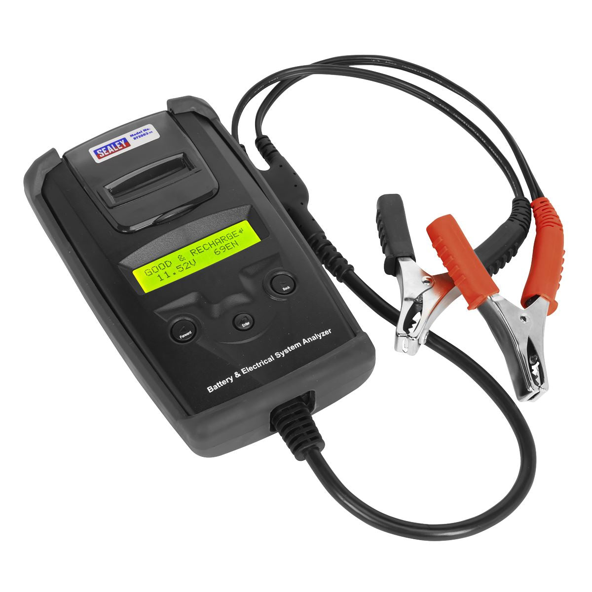 Sealey 6/12/24V Digital Battery & Alternator Tester with Printer 